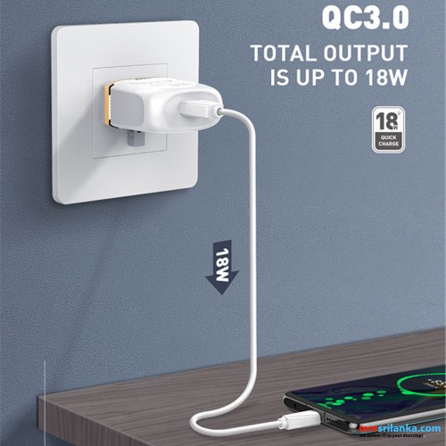 LDNIO A1307Q 18W QC3.0 Quick Charger